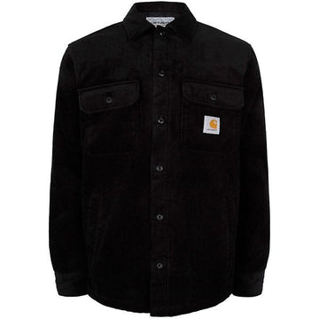 CARHARTT Kordelhemd-Jacke in Schwarz I028827 89XX 148219273