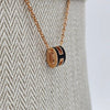 HERMES ミニポパシュペンダント ローズゴールド ヌア ブラック H147992FO03 127325362 [P]