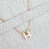 Hermes Mini Pop H necklace White Blanc Rose Gold H147992FO49 96006671 [P]
