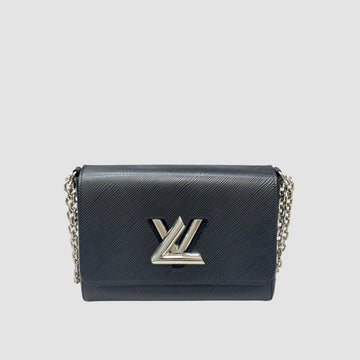 LOUIS VUITTON Twist MM schwarz mit silberner Hardware M21112 148224506