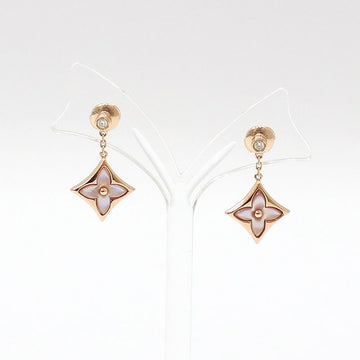 LOUIS VUITTON Q96667 カラー ブロッサム BB スター ダイヤ イヤリング 148225791