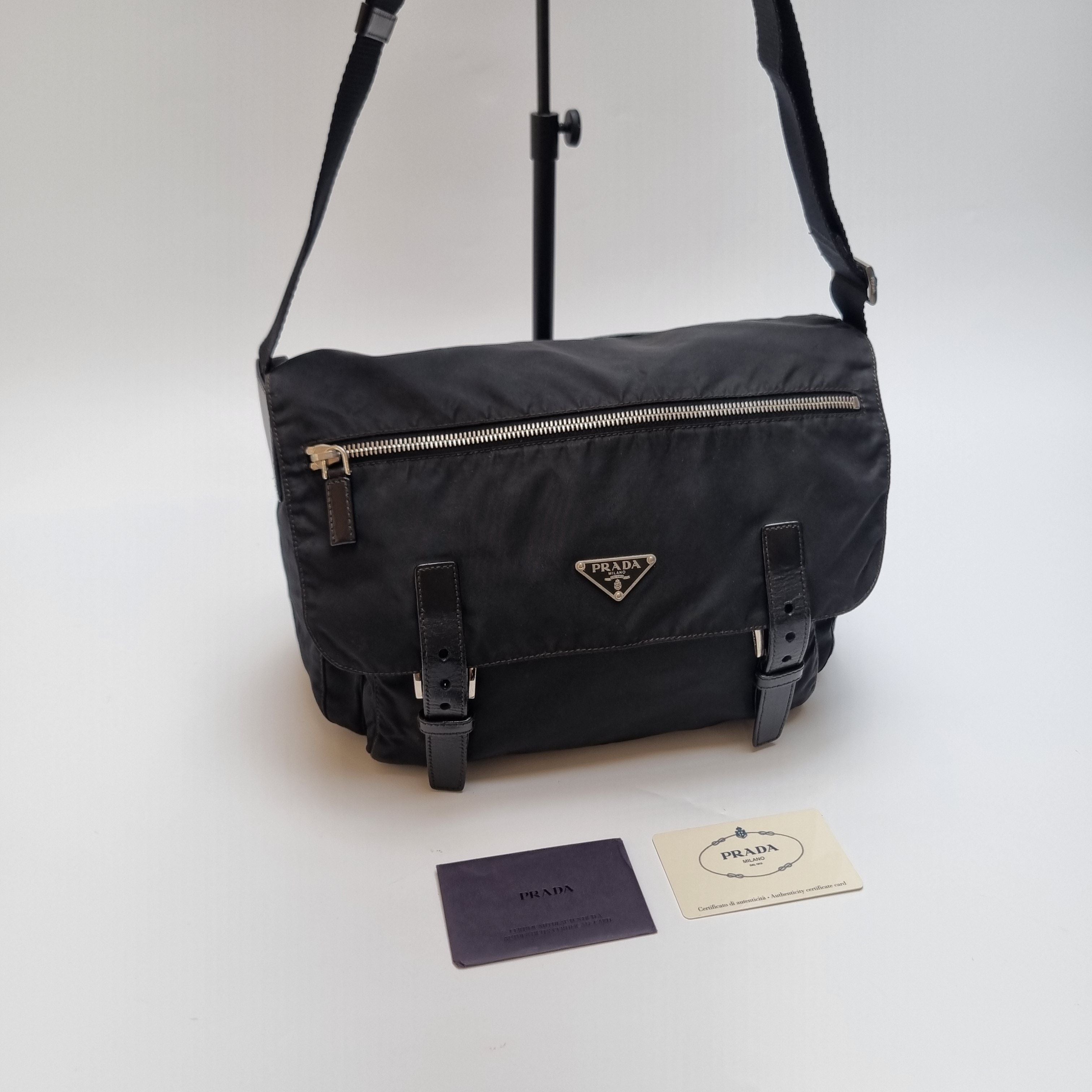 Prada Vela Sport Messenger Bag 510-41 148226485 – trenbe