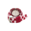 MINIKYOMO MK42 Checkered Raspberry Ice Cream Uhr 146863267 [P]