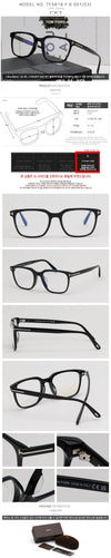 TOM FORD TF5818FB 001 Brille mit Blaulichtfilter für Asiatische Passform 73946098 [P]