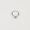 Tiffany & Co Solitaire Diamond Ring Size 4 147837755 [P]
