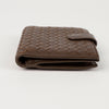 BOTTEGA VENETA イントレチャート フラップ二つ折り財布 121059 147837949 [P]