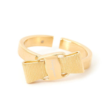 Salvatore Ferragamo [Limited Edition/30 Pieces] 26SS Bow Women's Ring 76 0545 001 0998983 87305269