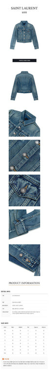 SAINT LAURENT デニムジャケット 740351-YJ863-5004 56277913 [P]