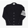 THOM BROWNE MKC160A 00014 415 4バーストライプVネックメンズカーディガン 148219732 [P]