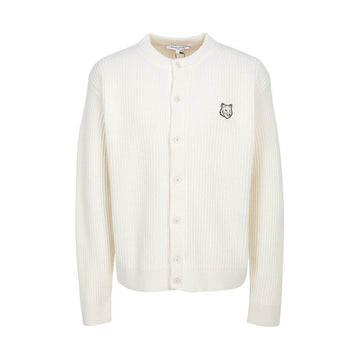 Maison Kitsune Bold Fox Head Men's Cardigan PM00508KT1149 P700 148275049
