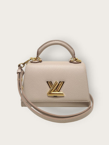 LOUIS VUITTON Gris Twist One Handle BB Schultertasche 148278949