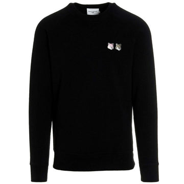 Maison Kitsune Double Fox Head Sweatshirt Black JM00330KM0001 P199 49391985