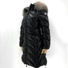 Moncler Albigia (Pullmarus) Fox Fur Long Padding Black 148290757 [P]