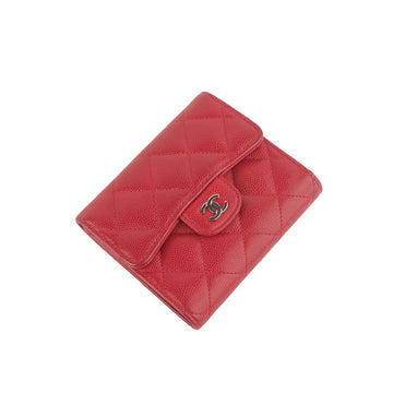 CHANEL AP0231 キャビア クラシック シルバー レディース財布 36054Y 148337605