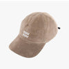 Miu Miu Embroidered Logo Velvet Baseball Cap 144732990 [P]