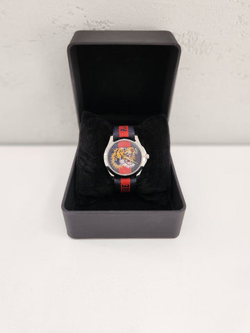 Gucci Tiger NATO Band 38MM Watch YA126495 148372641