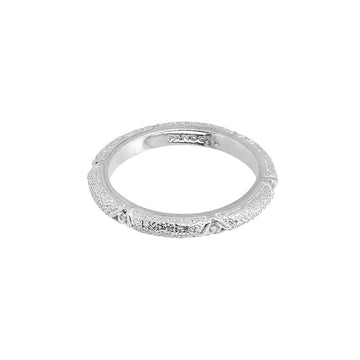 PANDORA M Textured Stones Silberring 193322C01 144701715