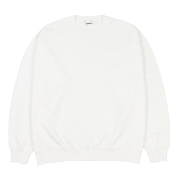 AURALEE Pima Light Pullover Sweatshirt weiß A24AP03MS 148382521