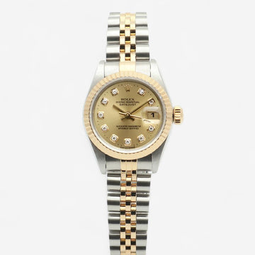 Rolex Datejust 26 Women's Combination Watch Aftersetting Diamond 2000 148386186