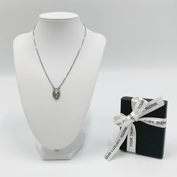 TIFFANY & CO Dior Herz Schloss Anhänger Kette Silber Vintage Halskette 118 148386209