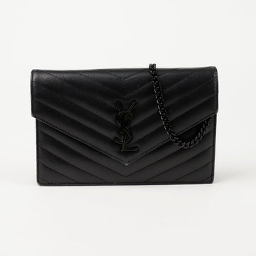 SAINT LAURENT 393953 エンベロープ チェーン 財布 クロスバッグ 147838532
