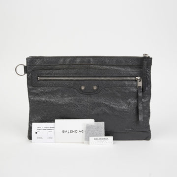 BALENCIAGA 273022 Classic Motor Clip Clutch 148189387