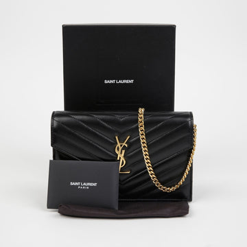 SAINT LAURENT 742920 エンベロープ WOC ショルダー クロスバッグ 148190621