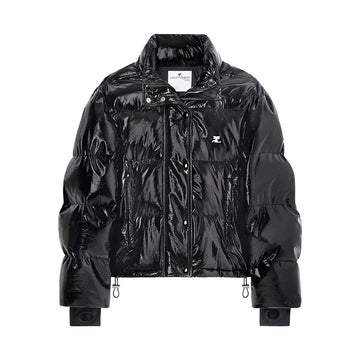 COURREGES CMA106VY0016 9999 FW25 Damen Crop Vinyl-Padding 148395125