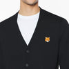 Maison Kitsune Men's Fox Head Merino Cardigan 148395174 [P]