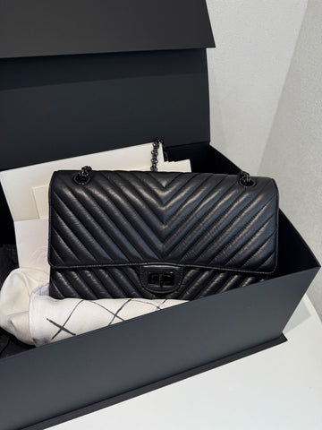 CHANEL Vintage 2.55 Große Medium 30er 148192878