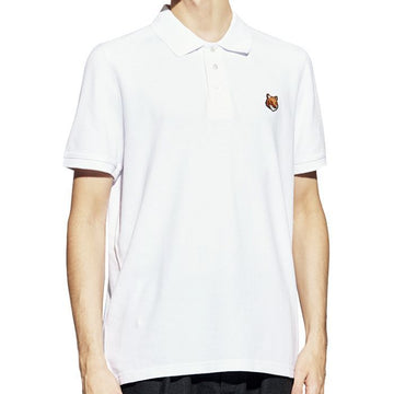 MAISON KITSUNE Herren Foxhead Polo T-Shirt Kurzarm PM00209KP0002 P100 148419578