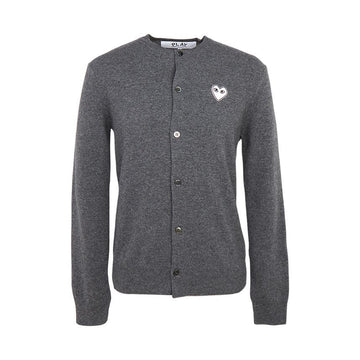 COMME DES GARCONS ホワイトワッペンカーディガン AX N061 051 3 148421262