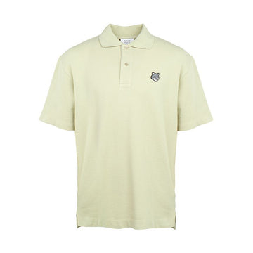 Maison Kitsune Foxhead Men's Polo Short Sleeve T-shirt PM00210KP0001 P129 148421295