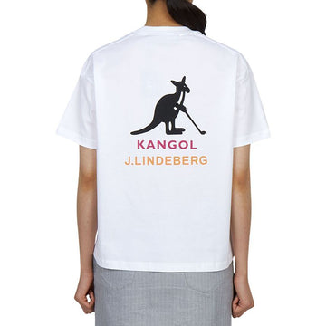 J Lindeberg Kangol Golf Women's Short Sleeve T-Shirt AWJT14202 0000 148421332