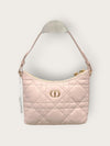 Dior Powder Pink Macro Cannage Miss Ring Mini Chain Bag 148427877 [P]
