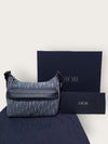 Dior Blue Oblique Rider Soft Small Hobo Bag 148428284 [P]
