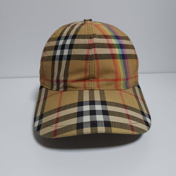 BURBERRY M/L Regenbogen Karierter Baseballcap 40477526 148433166