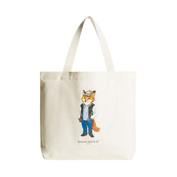 MAISON KITSUNE ドレッセッドフォックス トートバッグ 148445746