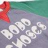 BOBO CHOSES B225AC137 991 (4-9) FW25 Kinder Colorblock Raglan Sweatshirt 148445847 [P]