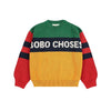 BOBO CHOSES B225AC109 991 (10-13) FW25 Kinder Farbblock Strick 148445860 [P]
