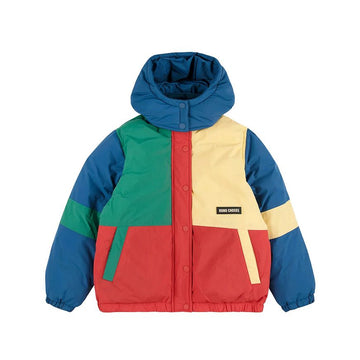 BOBO CHOSES Farbenblock Anorak-Padding für Kinder FW25 (4-9) B225AC123 148445861