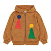 BOBO CHOSES B225AC051 211 (10-13) FW25 Kinder Chess Pawn Zip Hoodie 148445874 [P]
