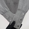 THOM BROWNE Diagonalarm Milano-Stitch Strick Grau 148485449 [P]