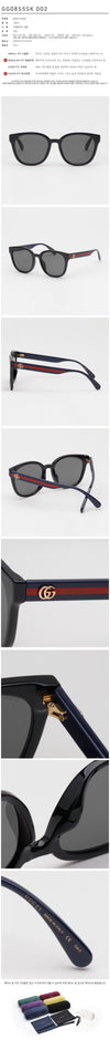 Gucci Sunglasses GG0855SK 002 Black Luxury Horn Rim 72144905 [P]