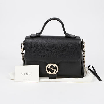 Gucci Interlocking Top Handle Tote Shoulder Bag 510302 148186701