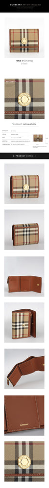 Burberry Lancaster Small Check Wallet 8109800 148488003 [P]