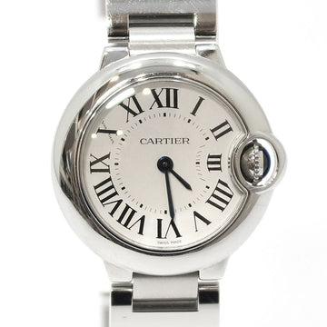 CARTIER W69010Z4 28MM Ballon Bleu kleine Quarzuhr aus Stahl 148488066