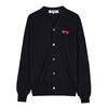 COMME DES GARCONS Doppelherz Cardigan 148492636 [P]
