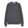 COMME DES GARCONS Herz Strickjacke 148492639 [P]