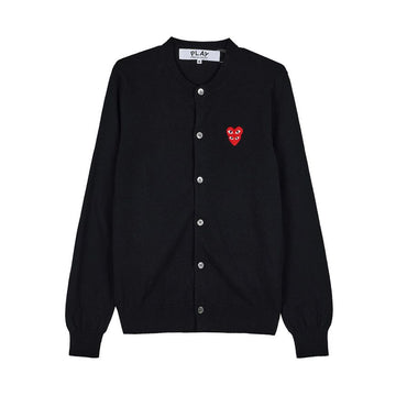 COMME DES GARCONS Stapelherz-Cardigan 148492642